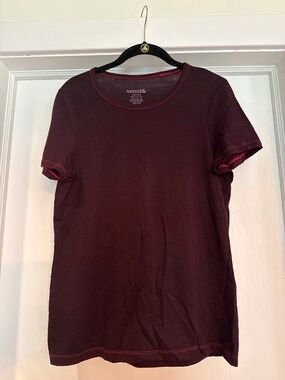 Wool& Cara 100% wool fitted tee
